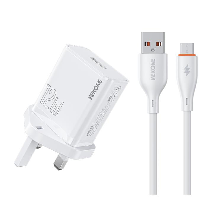 WK WP-U76 Kinkong 12W USB 充電器セット、UKプラグ、USプラグ、EUプラグ