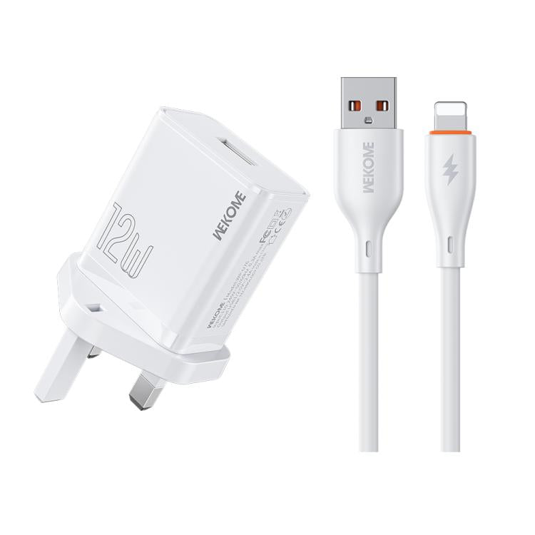 WK WP-U76 Kinkong 12W USB 充電器セット、UKプラグ、USプラグ、EUプラグ