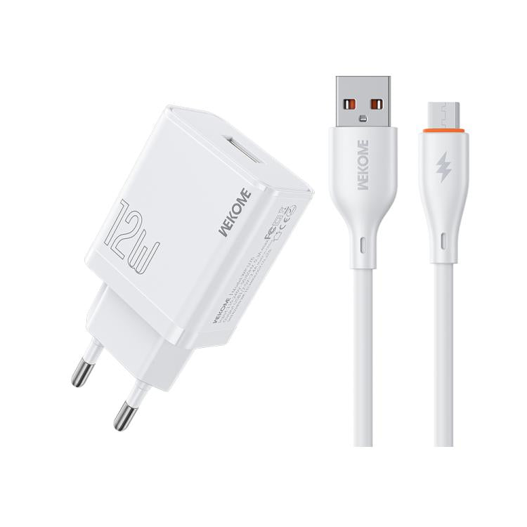 WK WP-U76 Kinkong 12W USB 充電器セット、UKプラグ、USプラグ、EUプラグ