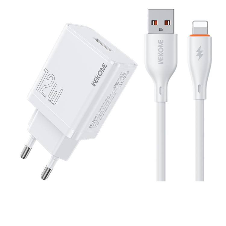 WK WP-U76 Kinkong 12W USB 充電器セット、UKプラグ、USプラグ、EUプラグ