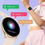 CY29 1.32インチAMOLED画面 女性用スマートウォッチ COFITアプリ対応