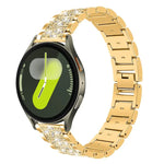 xDfind ダイヤモンド ジュエリー ステンレススチール 時計バンド、Samsung Galaxy Watch Ultra / Ultra 2025 用、Samsung Galaxy Watch8 / Watch8 Classic 用、Samsung Galaxy Watch7 / FE / 6 / 5 / 4 用、Samsung Galaxy Fit3 用