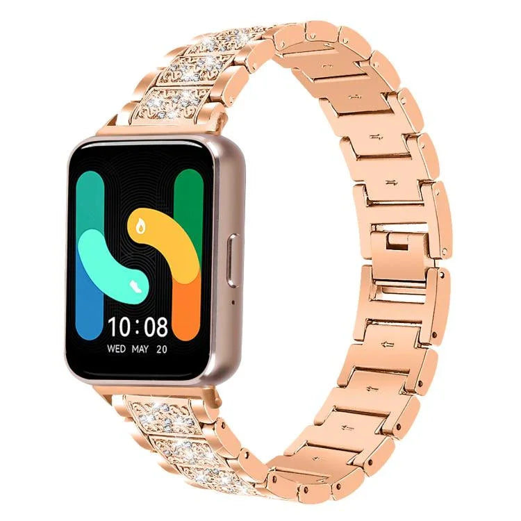 xDfind ダイヤモンド ジュエリー ステンレススチール 時計バンド、Samsung Galaxy Watch Ultra / Ultra 2025 用、Samsung Galaxy Watch8 / Watch8 Classic 用、Samsung Galaxy Watch7 / FE / 6 / 5 / 4 用、Samsung Galaxy Fit3 用