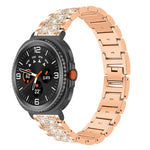 xDfind ダイヤモンド ジュエリー ステンレススチール 時計バンド、Samsung Galaxy Watch Ultra / Ultra 2025 用、Samsung Galaxy Watch8 / Watch8 Classic 用、Samsung Galaxy Watch7 / FE / 6 / 5 / 4 用、Samsung Galaxy Fit3 用
