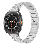 xDfind ダイヤモンド ジュエリー ステンレススチール 時計バンド、Samsung Galaxy Watch Ultra / Ultra 2025 用、Samsung Galaxy Watch8 / Watch8 Classic 用、Samsung Galaxy Watch7 / FE / 6 / 5 / 4 用、Samsung Galaxy Fit3 用