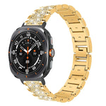 xDfind ダイヤモンド ジュエリー ステンレススチール 時計バンド、Samsung Galaxy Watch Ultra / Ultra 2025 用、Samsung Galaxy Watch8 / Watch8 Classic 用、Samsung Galaxy Watch7 / FE / 6 / 5 / 4 用、Samsung Galaxy Fit3 用