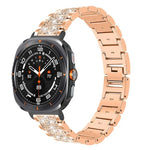 xDfind ダイヤモンド ジュエリー ステンレススチール 時計バンド、Samsung Galaxy Watch Ultra / Ultra 2025 用、Samsung Galaxy Watch8 / Watch8 Classic 用、Samsung Galaxy Watch7 / FE / 6 / 5 / 4 用、Samsung Galaxy Fit3 用