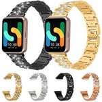 xDfind ダイヤモンド ジュエリー ステンレススチール 時計バンド、Samsung Galaxy Watch Ultra / Ultra 2025 用、Samsung Galaxy Watch8 / Watch8 Classic 用、Samsung Galaxy Watch7 / FE / 6 / 5 / 4 用、Samsung Galaxy Fit3 用
