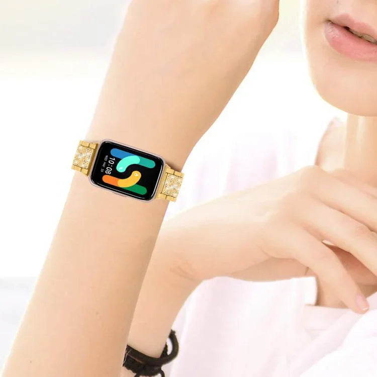 xDfind ダイヤモンド ジュエリー ステンレススチール 時計バンド、Samsung Galaxy Watch Ultra / Ultra 2025 用、Samsung Galaxy Watch8 / Watch8 Classic 用、Samsung Galaxy Watch7 / FE / 6 / 5 / 4 用、Samsung Galaxy Fit3 用