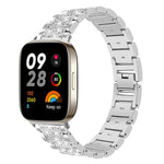 xDfind Diamond Jewelry Stainless Steel Watch Band, For Xiaomi Band 10 Pro / 9 Pro / Redmi Watch 6, For Xiaomi Smart Band 10 / 9 / 8 / NFC 14mm, For Redmi Watch 3 Active / Lite 20mm, For Redmi Watch 3 20mm