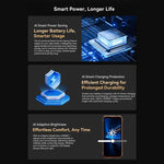 Blackview Oscal Marine 1、6.56インチ Android 15 Unisoc UMS9230E T615 オクタコア、ネットワーク：4G、OTG、NFC、4GB+128GB