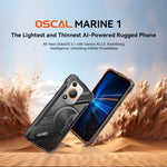 Blackview Oscal Marine 1、6.56インチ Android 15 Unisoc UMS9230E T615 オクタコア、ネットワーク：4G、OTG、NFC、4GB+128GB