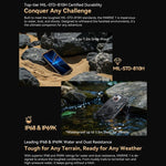 Blackview Oscal Marine 1、6.56インチ Android 15 Unisoc UMS9230E T615 オクタコア、ネットワーク：4G、OTG、NFC、4GB+128GB