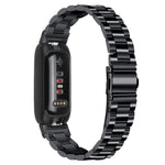 xDfind Three Beads Quick Release Metal Watch Band, 12mm