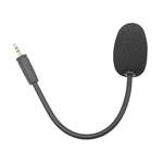 Turtle Beach Ear Force PX4 / PX5 ゲーミングヘッドセット用グースネックインタコムマイクロフォン、2.5mmストレート、3.5mmストレート
