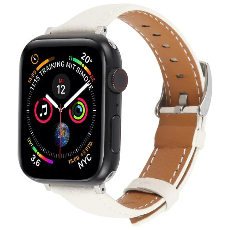 シルクマイクロファイバーレザーウォッチバンド、Apple Watch 46mm / 49mm / 45mm / 44mm用、Apple Watch 42mm / 41mm / 40mm / 38mm用