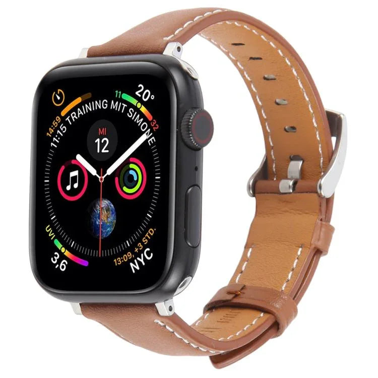シルクマイクロファイバーレザーウォッチバンド、Apple Watch 46mm / 49mm / 45mm / 44mm用、Apple Watch 42mm / 41mm / 40mm / 38mm用