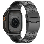 26mm クイックリリース フラットバックル チタン合金 ウォッチバンド、Apple Watch 46mm / 49mm / 45mm / 44mm 用