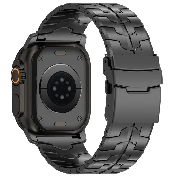 26mm クイックリリース フラットバックル チタン合金 ウォッチバンド、Apple Watch 46mm / 49mm / 45mm / 44mm 用