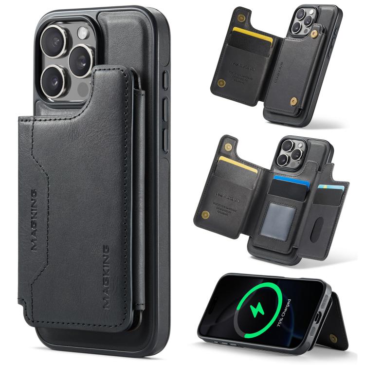 MAGKING K3シリーズマグセーフRFIDカードバッグ着脱式iPhoneケース、iPhone 17e / 16e用、iPhone 17用、iPhone 16 Pro Max用、iPhone 16 Pro用、iPhone 16 Plus用、iPhone 16用