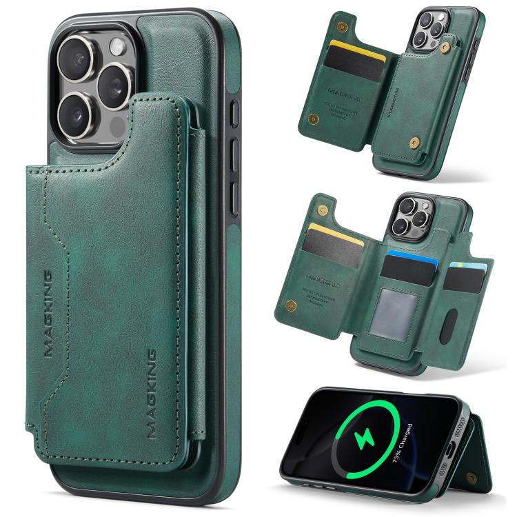 MAGKING K3シリーズマグセーフRFIDカードバッグ着脱式iPhoneケース、iPhone 17e / 16e用、iPhone 17用、iPhone 16 Pro Max用、iPhone 16 Pro用、iPhone 16 Plus用、iPhone 16用