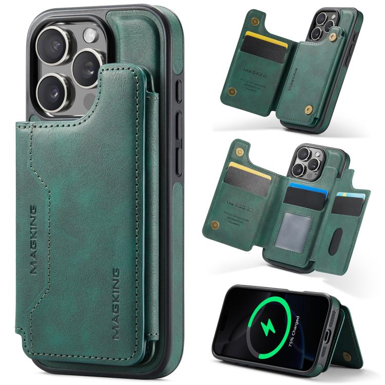 MAGKING K3シリーズマグセーフRFIDカードバッグ着脱式iPhoneケース、iPhone 17e / 16e用、iPhone 17用、iPhone 16 Pro Max用、iPhone 16 Pro用、iPhone 16 Plus用、iPhone 16用