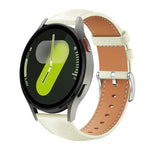 xDfind フラットヘッド ブラックシャーク 細粒レザー 時計バンド、Samsung Galaxy Watch Ultra / Ultra 2025 用、Samsung Galaxy Watch8 / Watch8 Classic 用、Samsung Galaxy Watch7 / FE / 6 / 5 / 4 用