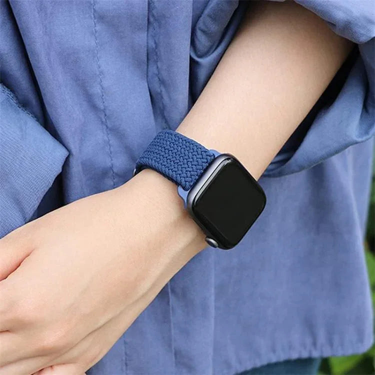 ラダーバックル ループ ナイロン ウォッチバンド 超薄型 49mm フィルムPCカバー付き、Apple Watch シリーズ 44mm 用、Apple Watch シリーズ 40mm 用、Apple Watch シリーズ 10 / 11 46mm 用、Apple Watch シリーズ 10 / 11 42mm 用、Apple Watch シリーズ 45mm 用