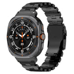 バタフライセーフティバックルチタン合金ウォッチバンド、Samsung Galaxy Watch Ultra 47mm / Ultra 2025用