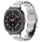 バタフライセーフティバックルチタン合金ウォッチバンド、Samsung Galaxy Watch Ultra 47mm / Ultra 2025用