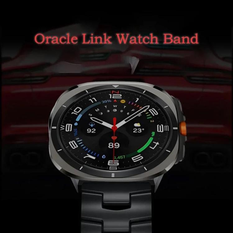 Safety Buckle Titanium Alloy Watch Band, For Samsung Galaxy Watch Ultra 47mm / Ultra 2025