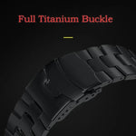 Safety Buckle Titanium Alloy Watch Band, For Samsung Galaxy Watch Ultra 47mm / Ultra 2025