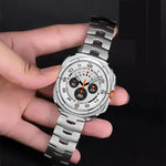 Safety Buckle Titanium Alloy Watch Band, For Samsung Galaxy Watch Ultra 47mm / Ultra 2025