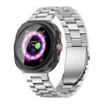 スリービーズ フラットバックル チタン合金ウォッチバンド, Samsung Galaxy Watch Ultra / Ultra 2025用, Samsung Galaxy Watch8 / Watch8 Classic用