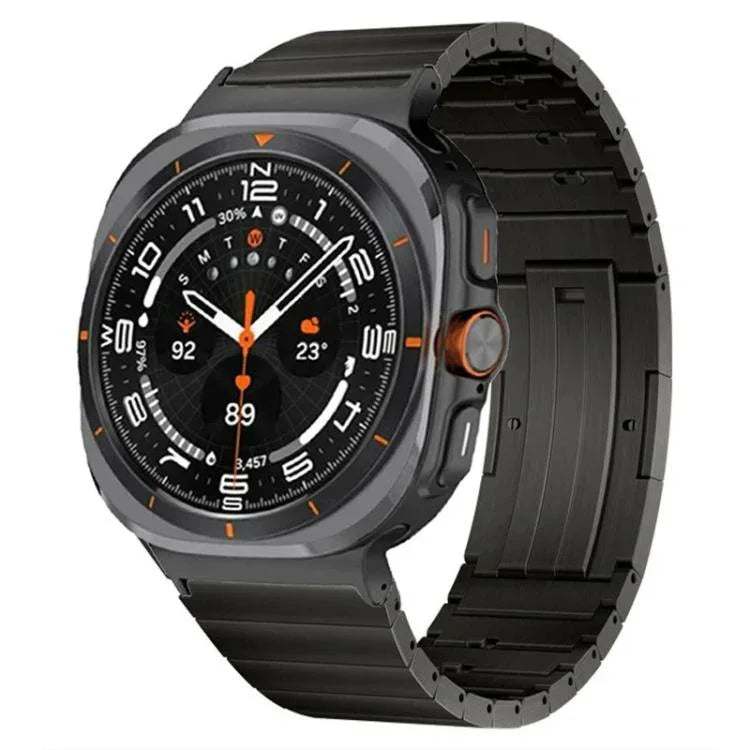ワンビーズ サイドスライド クイックリリースバックル チタン合金ウォッチバンド, Samsung Galaxy Watch Ultra / Ultra 2025用, Samsung Galaxy Watch8 / Watch8 Classic用