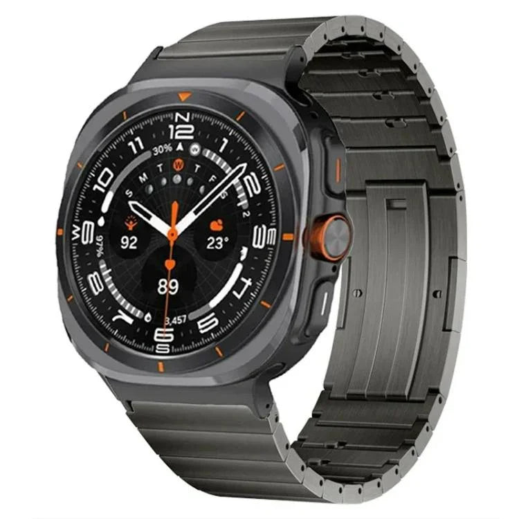 ワンビーズ サイドスライド クイックリリースバックル チタン合金ウォッチバンド, Samsung Galaxy Watch Ultra / Ultra 2025用, Samsung Galaxy Watch8 / Watch8 Classic用