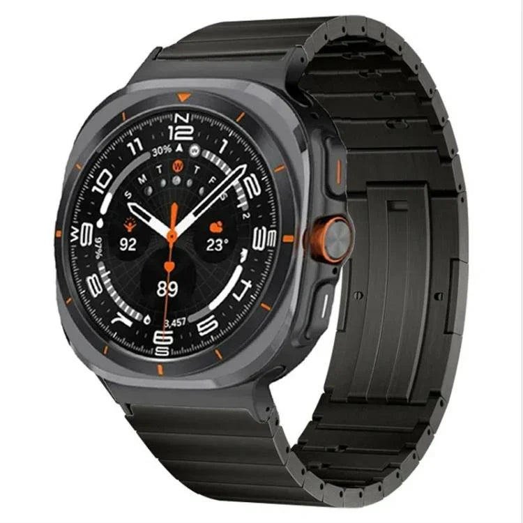 ワンビーズ サイドスライド クイックリリースバックル チタン合金ウォッチバンド, Samsung Galaxy Watch Ultra / Ultra 2025用, Samsung Galaxy Watch8 / Watch8 Classic用