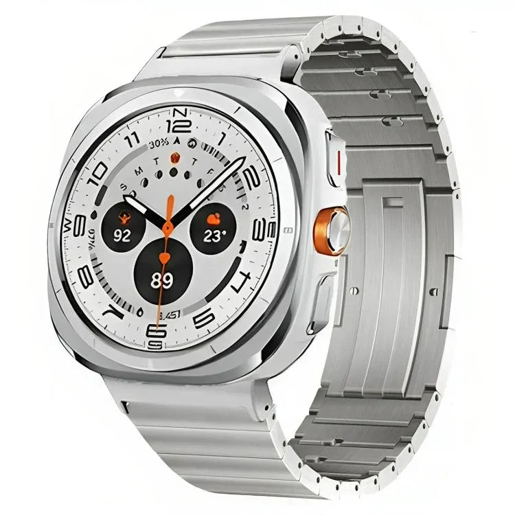 ワンビーズ サイドスライド クイックリリースバックル チタン合金ウォッチバンド, Samsung Galaxy Watch Ultra / Ultra 2025用, Samsung Galaxy Watch8 / Watch8 Classic用