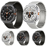 ワンビーズ サイドスライド クイックリリースバックル チタン合金ウォッチバンド, Samsung Galaxy Watch Ultra / Ultra 2025用, Samsung Galaxy Watch8 / Watch8 Classic用