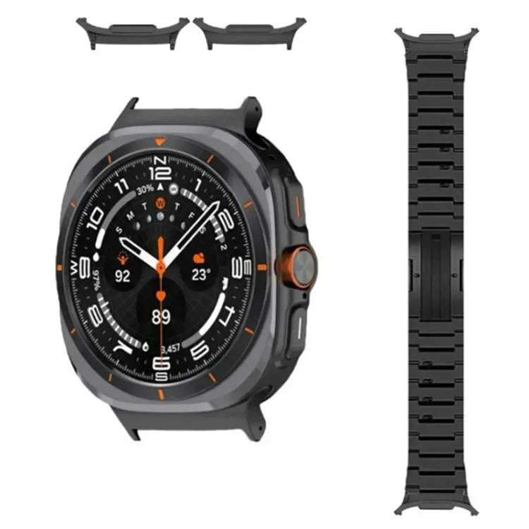 ワンビーズ サイドスライド クイックリリースバックル チタン合金ウォッチバンド, Samsung Galaxy Watch Ultra / Ultra 2025用, Samsung Galaxy Watch8 / Watch8 Classic用