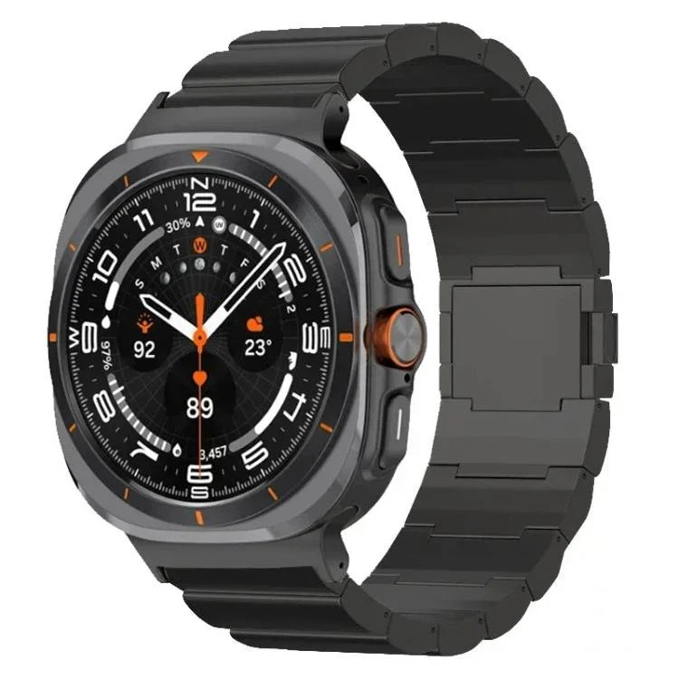 ワンビーズ マグネットバックル チタン合金ウォッチバンド, Samsung Galaxy Watch Ultra / Ultra 2025用, Samsung Galaxy Watch8 / Watch8 Classic用