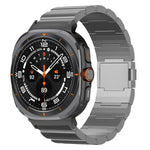 ワンビーズ マグネットバックル チタン合金ウォッチバンド, Samsung Galaxy Watch Ultra / Ultra 2025用, Samsung Galaxy Watch8 / Watch8 Classic用