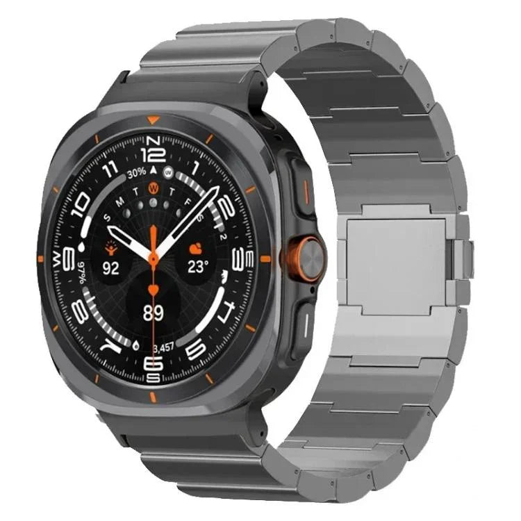 ワンビーズ マグネットバックル チタン合金ウォッチバンド, Samsung Galaxy Watch Ultra / Ultra 2025用, Samsung Galaxy Watch8 / Watch8 Classic用