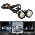 10 PCS 23mm 1.5W DC9-80V Motorcycle Eagle Eye Light Double Lens, 23mm Double Lens(Red Light), 23mm Double Lens(White Light), 23mm Double Lens(Yellow Light)