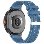 xDfind ハイブリッドナイロン編みシリコンウォッチバンド、Samsung Galaxy Watch 8 / 8 Classic 22mm用