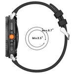 xDfind ハイブリッドナイロン編みシリコンウォッチバンド、Samsung Galaxy Watch 8 / 8 Classic 22mm用