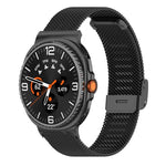 22mm xDfind バックル付きメタルメッシュウォッチバンド、Samsung Galaxy Watch 8 / Watch 8 Classic用