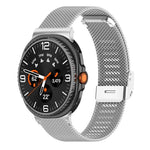 22mm xDfind バックル付きメタルメッシュウォッチバンド、Samsung Galaxy Watch 8 / Watch 8 Classic用