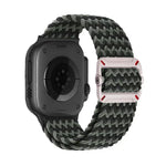 ダブルループ機械式バックルナイロン編みウォッチバンド、Apple Watch 46mm / 49mm / 45mm / 44mm用