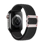 ダブルループ機械式バックルナイロン編みウォッチバンド、Apple Watch 46mm / 49mm / 45mm / 44mm用